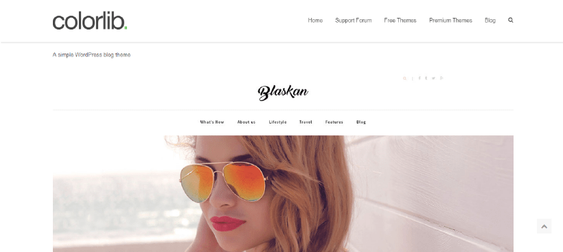 blaskan free blogger wordpress theme