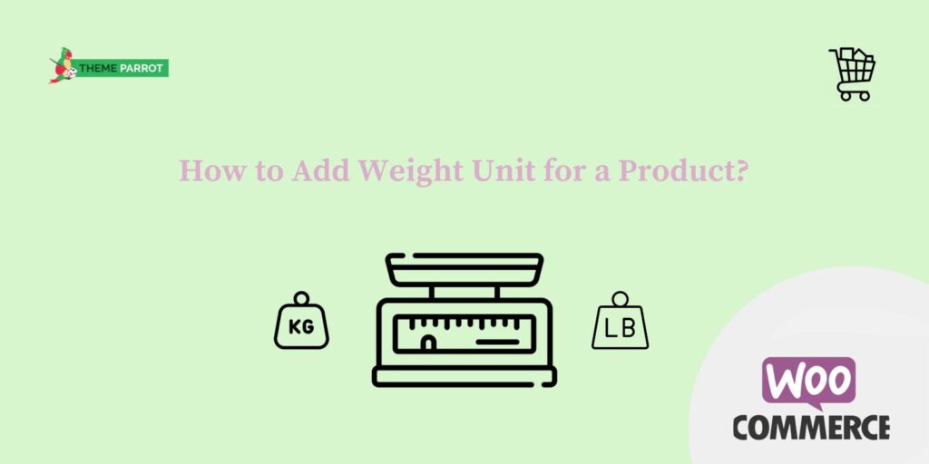 how to add weight units for a product