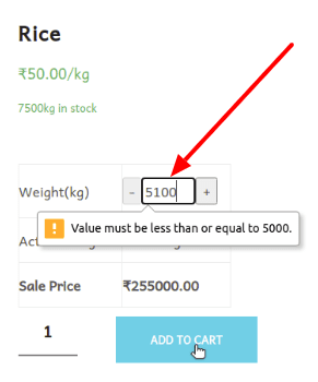 setting a different value in checkout page