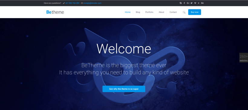 betheme wordpress theme