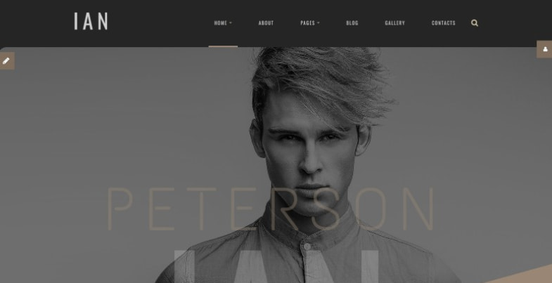 ian peterson joomla template