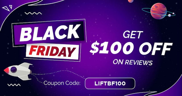 banner image of black friday deals wplift reviews