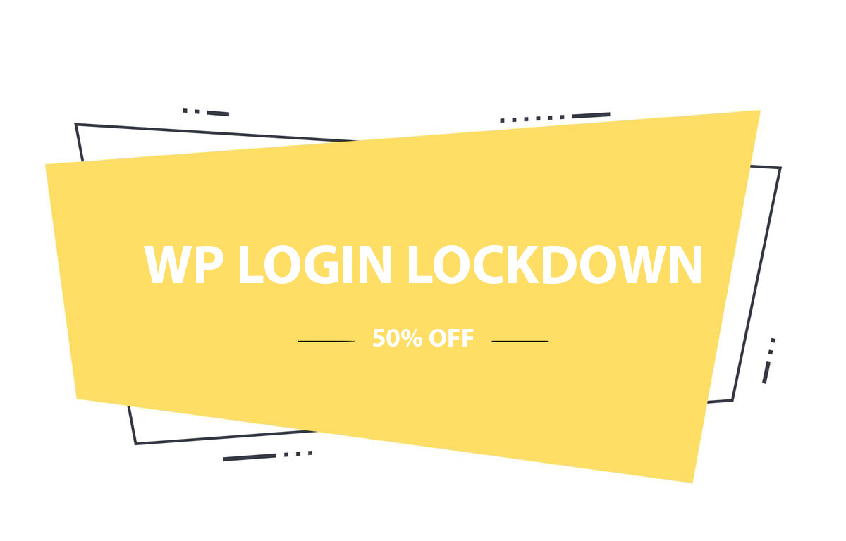 banner image of wp login lockdown bfcm
