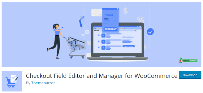 banner image of checkout field editor and manager plugin