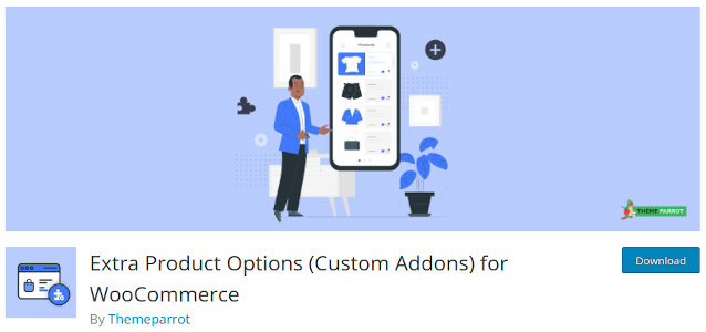 woocommerce extra product options custom addons wordpress plugin banner