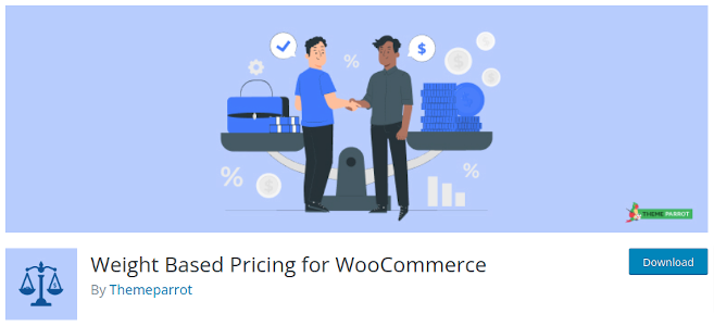 banner image of weight based pricing for woocommerce plugin