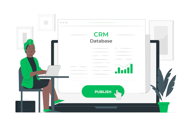 banner image of CRM database overview