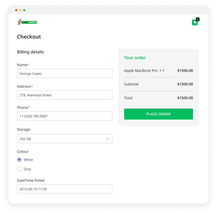 new frontend of checkout field editor plugin