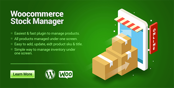 woocommerce stock manager plugin