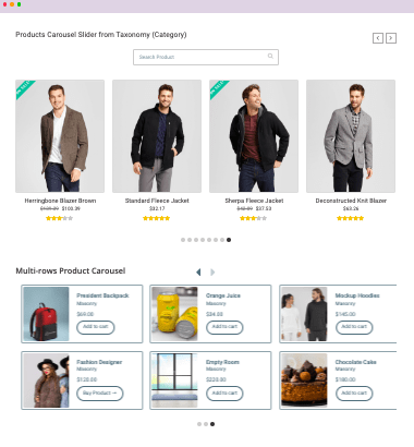 banner image of woocommerce product slider plugin