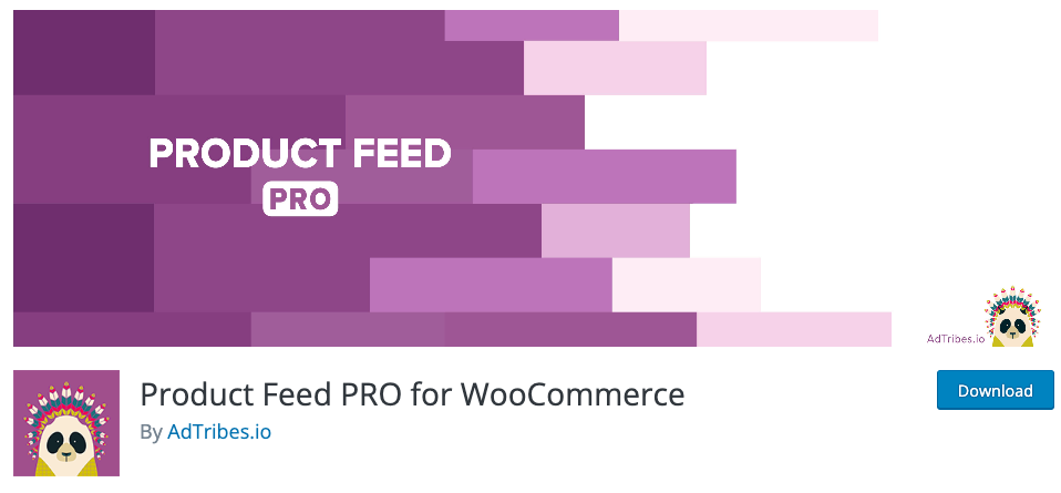banner image of product feed pro for woocommerce plugin
