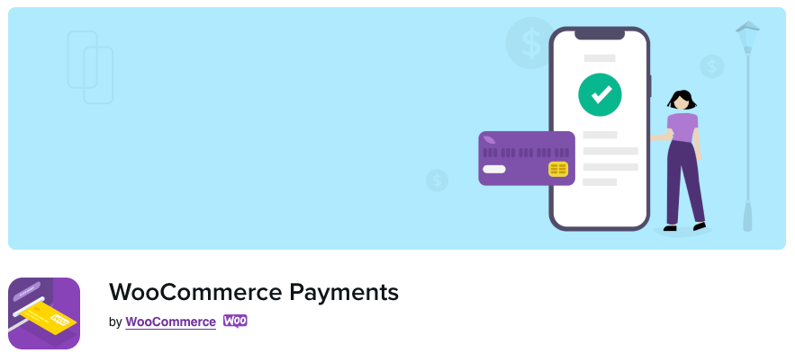 banner image of woocommerce payments plugin