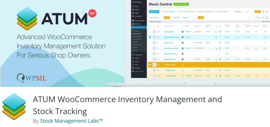 atum woocommerce inventory management plugin