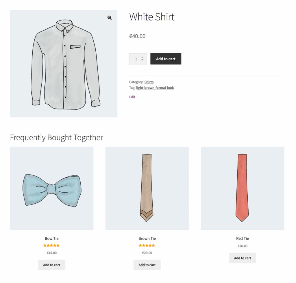 frequently bought together products in woocommerce product recommendations plugin