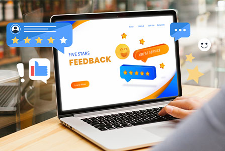 using customer reviews and ratings