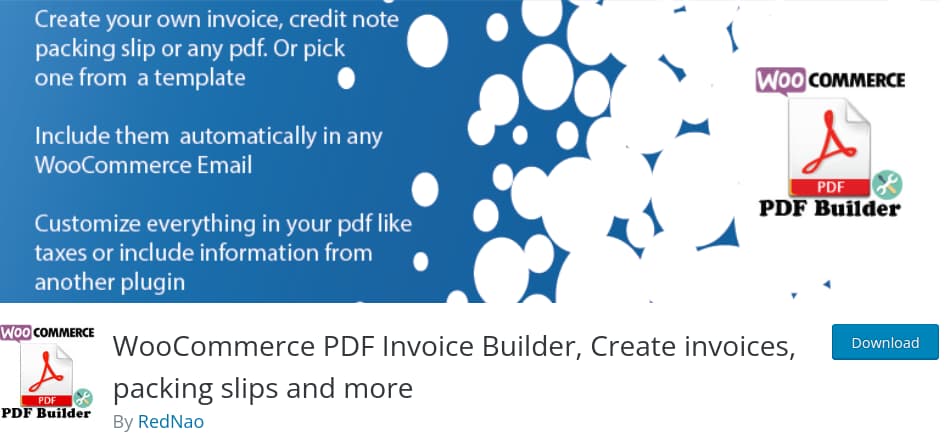 banner image of woocommerce pdf invoice builder plugin